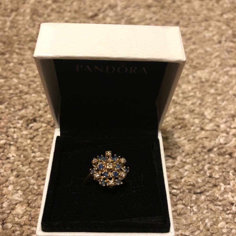 10k Gold Sapphire ring